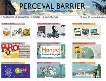 Tablet Screenshot of percevalbarrier.com